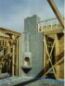 Suspended Kiva Fireplace